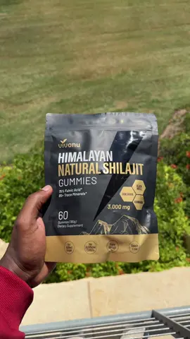 Natural power in a gummy 🌿 Shilajit + Ashwagandha boost strength, stamina & focus — zero sugar, pure daily vitality 💪 #MensHealth #NaturalEnergy #Adaptogens #WellnessTok #TikTokShop