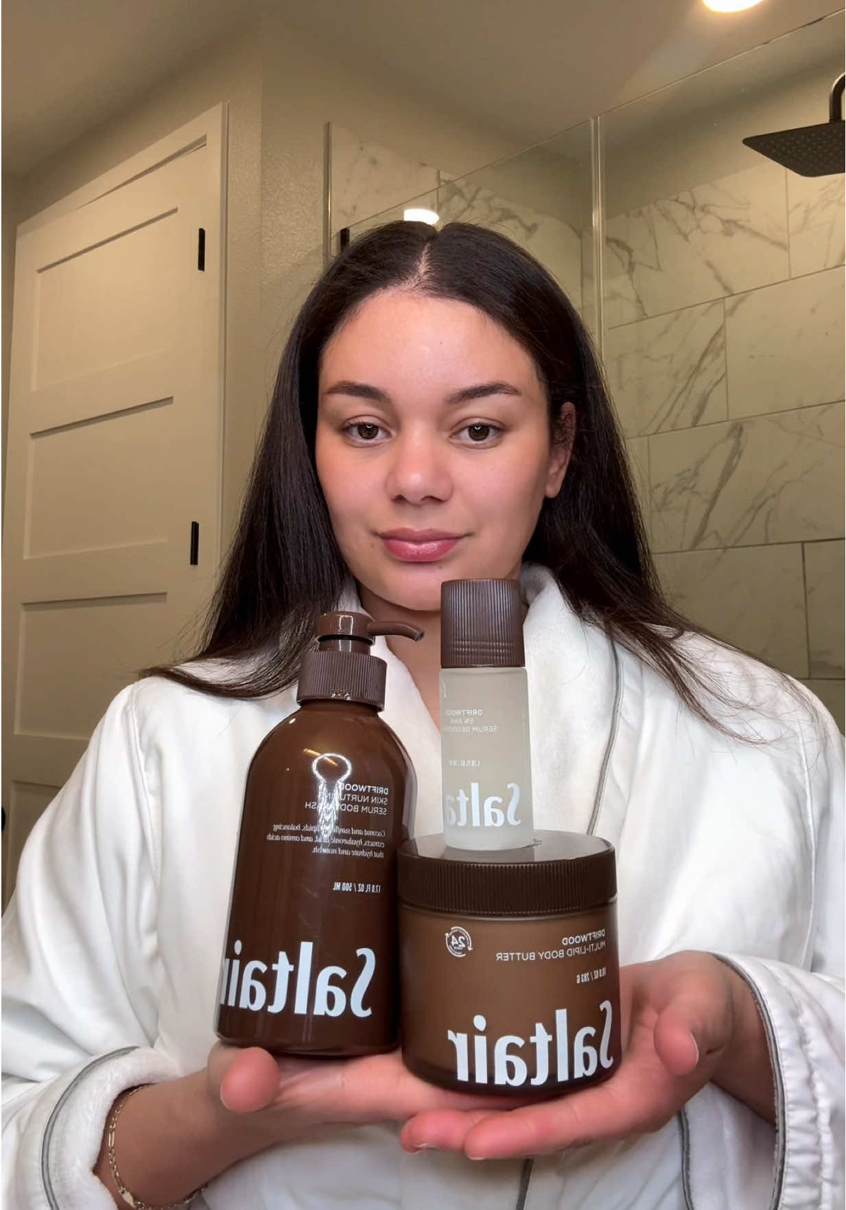 My new @Saltair Body trio has officially earned a spot in my routine  clean, hydrating, and smells like calm coastal air. #Saltair #DriftwoodCollection #BodyCareRoutine 