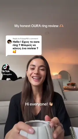 Replying to @Evipap98  My honest review on the @ouraring and how it’s become part of my daily routine - from better sleep to smarter wellness tracking. 💍  #MindBodySync #OuraRing #OuraRingReview #WellnessJourney #SleepTracking #Biohacking #HealthTech #NYCLife #WellnessLifestyle #SmartRing #OuraRingGreece #selfcaredaily 