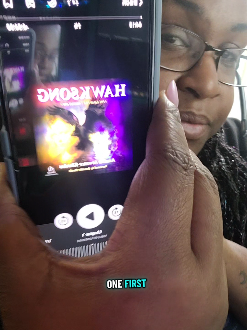 is it appropriate to just record an audiobook and where do you put it at? we're going to see 😄 # #Hawksong #audiobook #BookTok