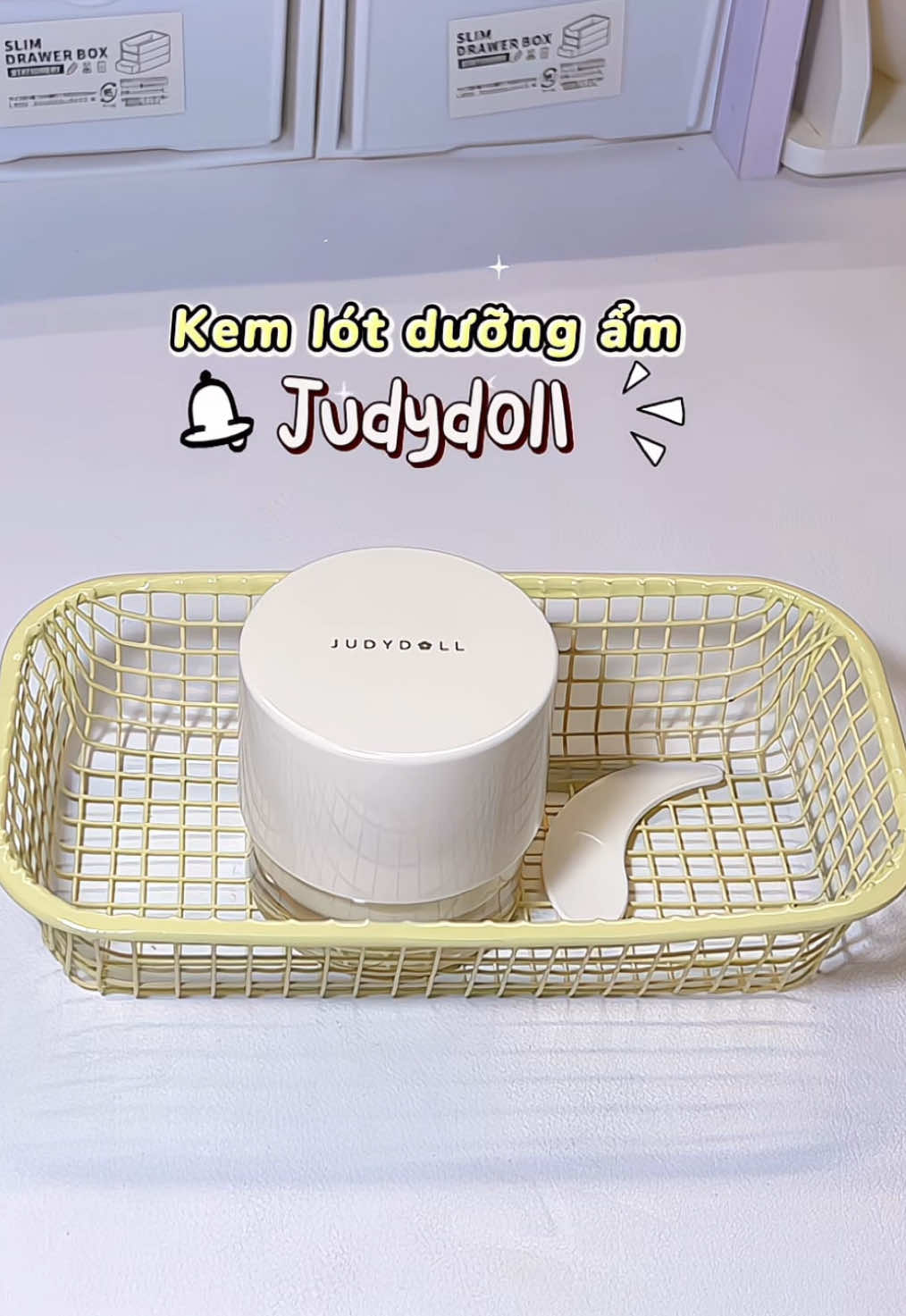 Kem lót dưỡng ẩm Judydoll chân ái dành cho da khô nè, kem mềm mịn như phô mai kéo sợi ^^ #kemlot #kemlotjudydoll #kemlotduongam #kemlotduongamjudydoll #judydoll 