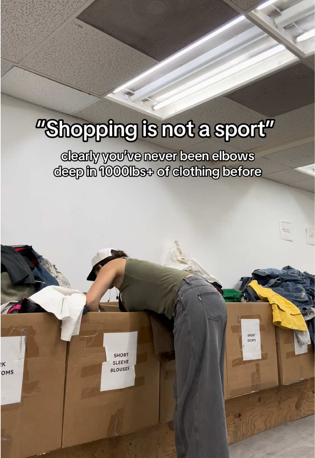 I’ve never sweat so much in my life #thrifting #thriftstorefinds #shopping #losangeles 