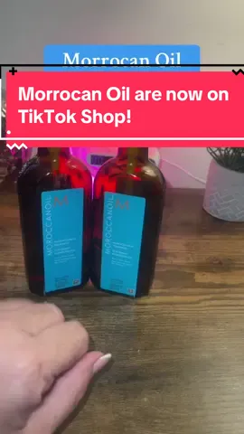 Moroccan Oil various sizes to choose from! Love this product so much if you’ve never tried it you need too! #morrocanoil #hairoil #hairtreatment #ttshop #tiktokmademebuythis 