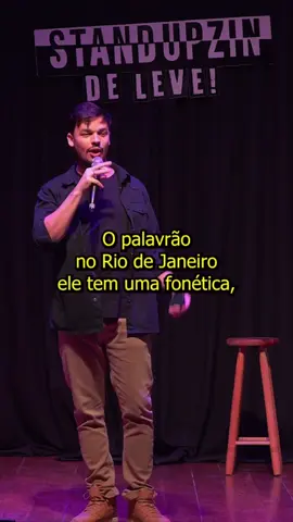 Fonética do PALAVRÃO no RIO de JANEIRO, kkkkk #risada #humortiktok #rindomuito #piadas #standup
