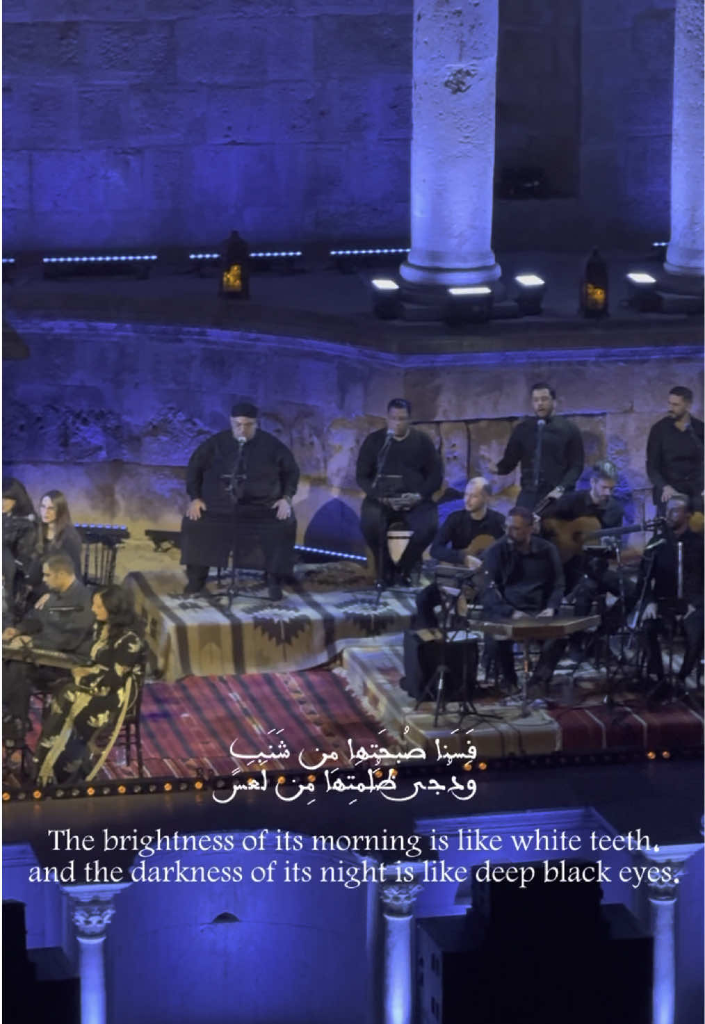 لحظة لا تُنسى من الإبداع والروحانية رفقة  الفنان العالمي سامي يوسف والفنانة المتألقة نبيلة معن والفنان الأنيق مولاي اسماعيل بوجية، سعدت بالغناء معهما هذه الأشعار التي تعكس جمال الأندلس وروحها الخالدة ، تجربة ملهمة تجمع بين الموسيقى والكلمة الصادقة.  A truly unforgettable moment of creativity and spirituality alongside the world-renowned artist Sami Yusuf and the brilliant singer Nabyla Maan. I was delighted to sing with them these verses that reflect the beauty and timeless spirit of Andalusia — an inspiring experience that unites music with sincere poetry. #سامي_يوسف #نبيلة_معن #أندلس #شعر_عربي #موسيقى_روحانية                