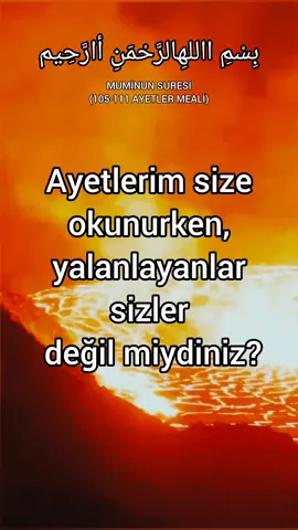 Muminun suresi meali- Kur'an'ı Kerim meali #cehennem #kafir #kuranmeali #kuran #islam 