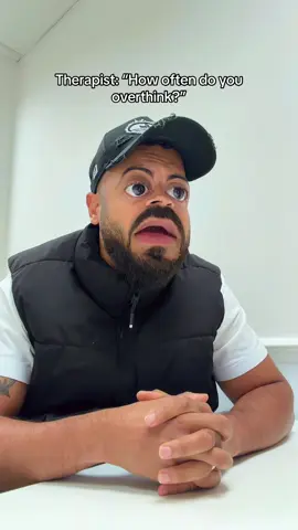 How much do you overthink things?   #reaction #comedy #officialazz 