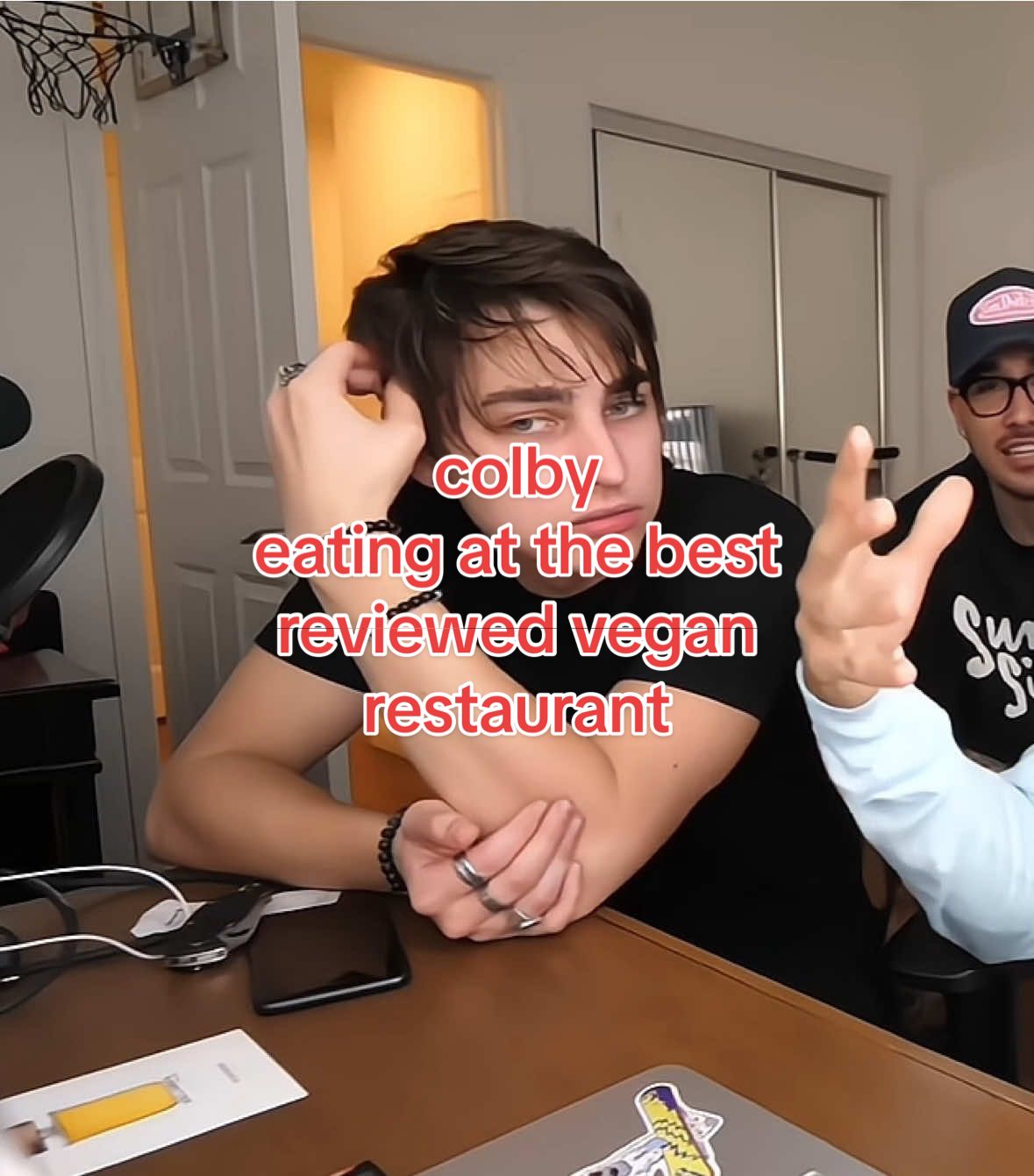 #COLBYBROCKSCP | requested by:@ᴊᴀꜱᴍɪɴᴇ  | colby in “eating at the best reviewed vegan restaurant”  |download with snaptik| GIVE CREDITS! - - #colbybrock #samandcolbyscp #fyp #colbyscp @cass | xplrrszn ᥫ᭡. @Preston 🏜️🚦 