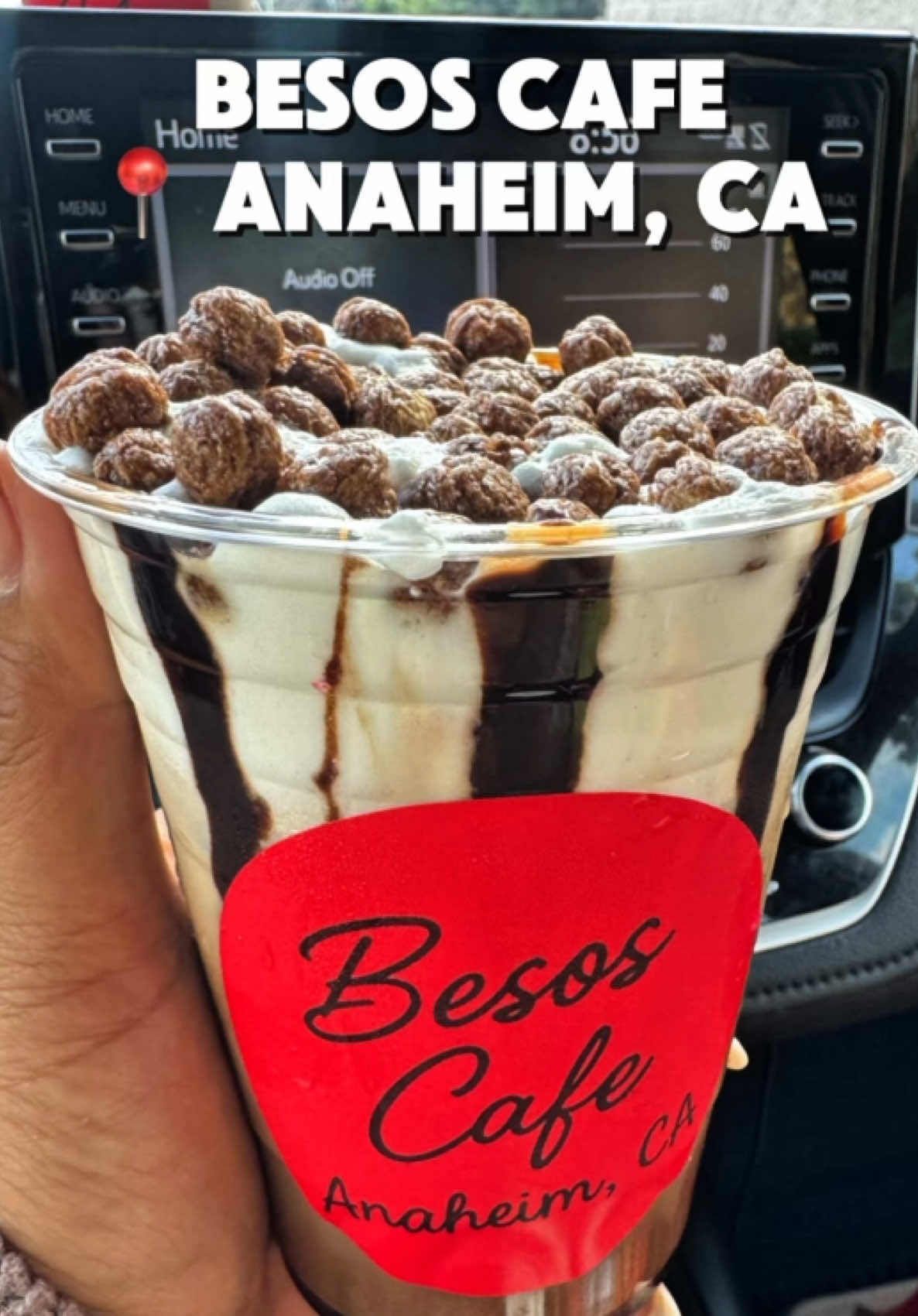 Show support for @B E S O S C A F E 💋 she is 2 minutes from Anaheim! And so good!  📍Anaheim, CA  #joycemarcellus #coffee #coffeeoftheday 