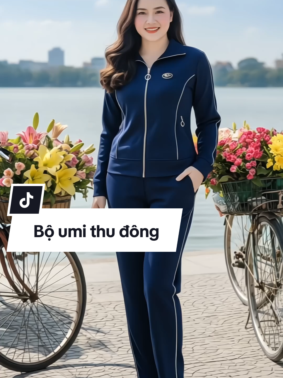 Bộ đồ thu đông chất umi co dãn thoải mái cho chị em, cho bà cho mẹ mặc gọn người tôn dáng #botrungnien #bodothudong #bodotrungnien #bodothethao #xuhuong 