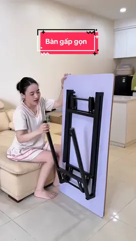 Bàn gấp gọn #banlamviec #banhocgapgon #nhacuaenn #bangapgon 