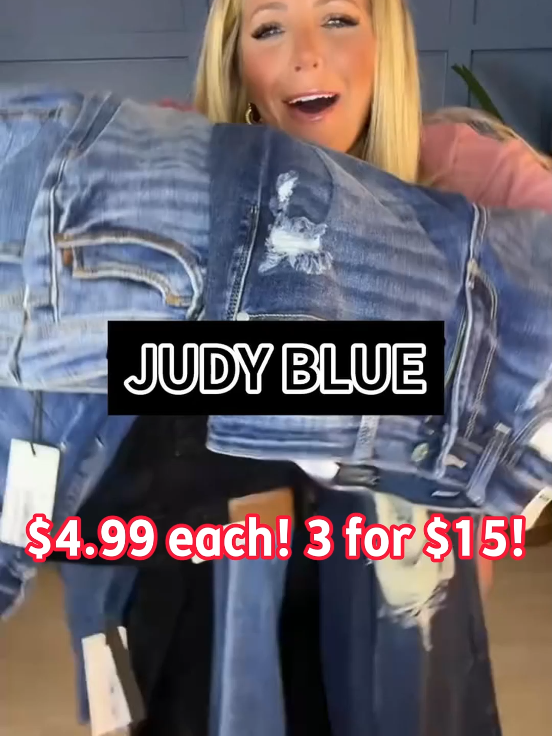 🔥 Judy Blue Flash Sale! 🔥 Everything MUST go! Blowout $4.99 DEAL! 💥 Clearance ends in 3 days — no restocks! 🚫 Run, don’t walk! 👇