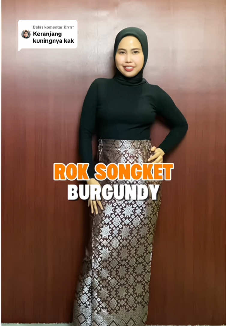 Membalas @Rrrrrr sudah ada di video ya kak 🥰 #roksongket 