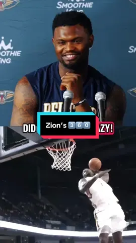 Zion Williamson reflects on his insane 360 dunk: “It feels like time slows down.” 😳 (via @Pelicansnba) #NBA #basketball #Zion #ZionWilliamson #dunk 