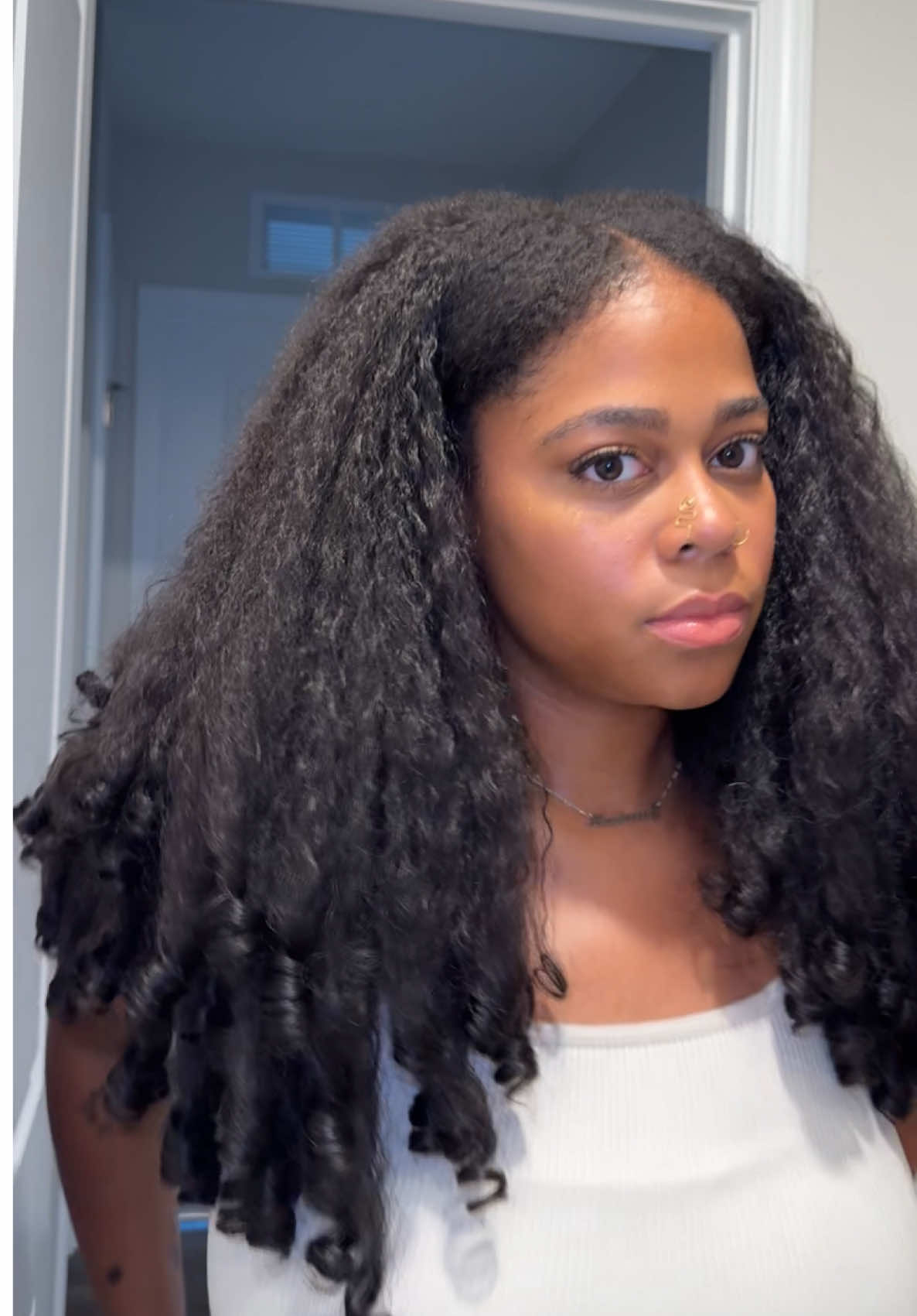 It got the job done for #breezybowl 🤏🏾 #vpartwig #blackgirlhair 