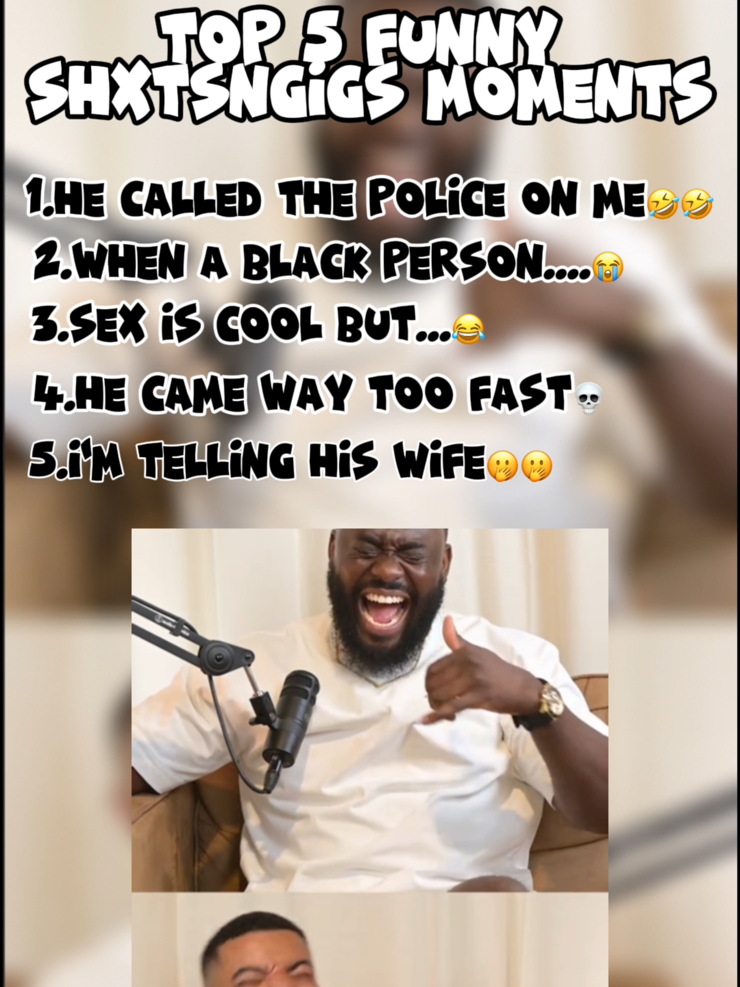 Top 5 Funny Shxtsngigs Moments #shxtsngigs #shxtsngigsclips #podcast #fyp