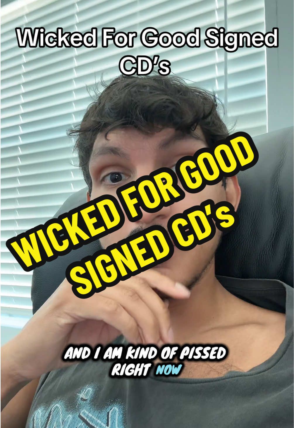 TikTok town criers screaming “Signed Wicked For Good CD DROP INCOMING” are the reason the bots and scalpers get everything before the real fans do. #wickedforgood #wicked 