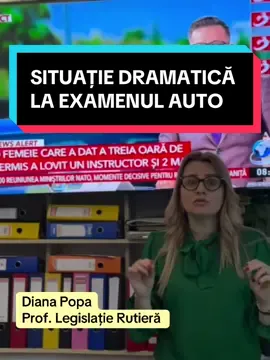 SITUAȚIE DRAMATICĂ LA EXAMENUL PRACTIC #autoexpertvalcea #examenauto #goviral #foryou #probapractica @Ovidiu Popa @Marin T. Mirlea @Mihaela Ceausu www.autoexpertvalcea.ro Diana Popa - Prof. Legislație Rutieră Auto Expert 0740850286