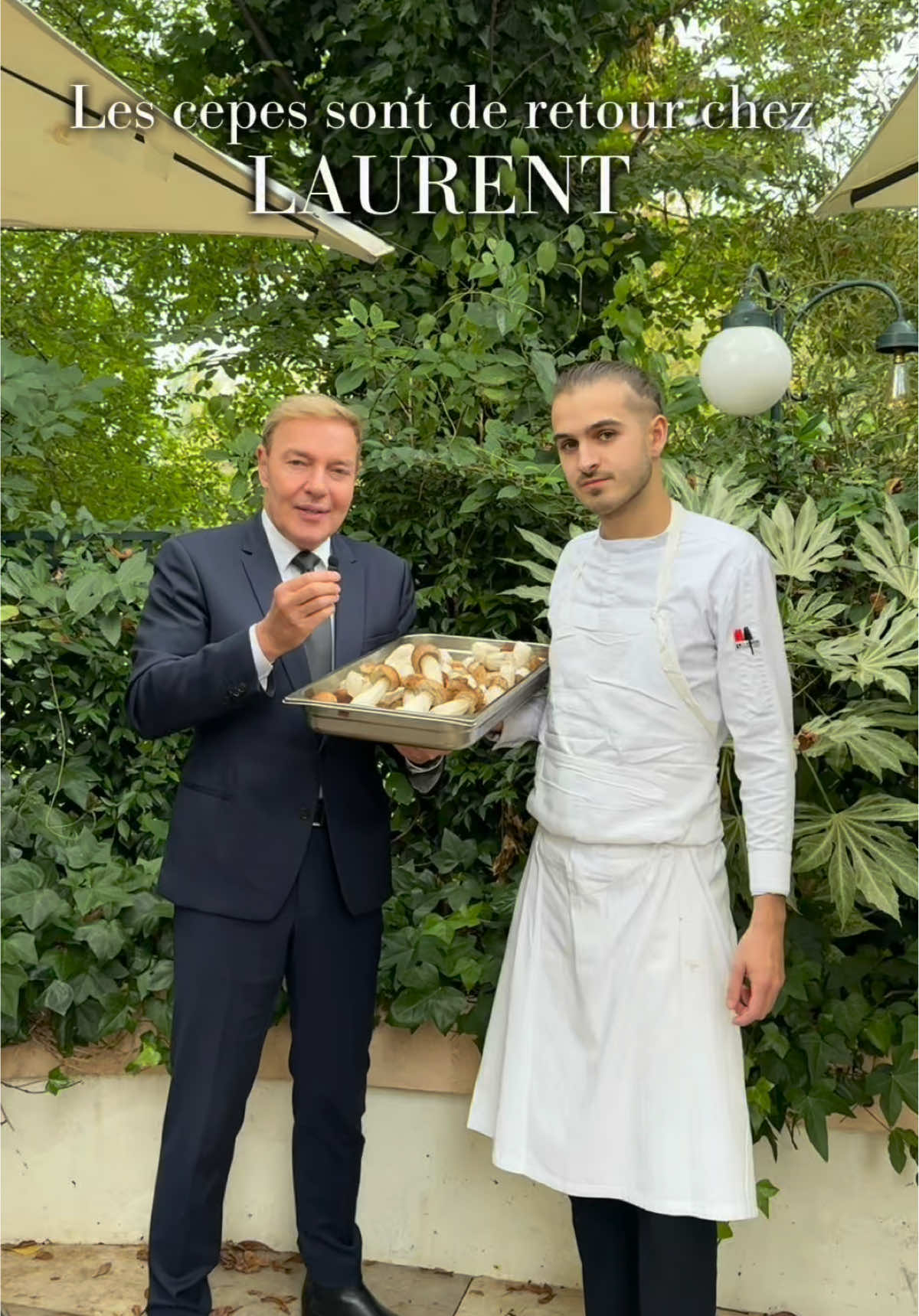 Chez Laurent, c’est l’automne. Saison des cèpes : notre chef vous les prépare en fricassée, simplement relevés d’ail frais et de persil, rien de plus ! Vous aimez les champignons ?? #Cèpes #Automne #CuisineDeSaison #Fricassée #RespectDuProduit  