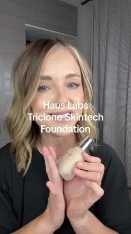 If your foundation starts to betray you halfway through the day and just not doing its job, watch this. This is why everyone’s obsessed with the Haus Labs Triclone Skintech foundation. @Haus Labs #hauslabs #tricloneskintechfoundation #tiktokshopcreatorpicks #foundationroutine #makeuphacks 