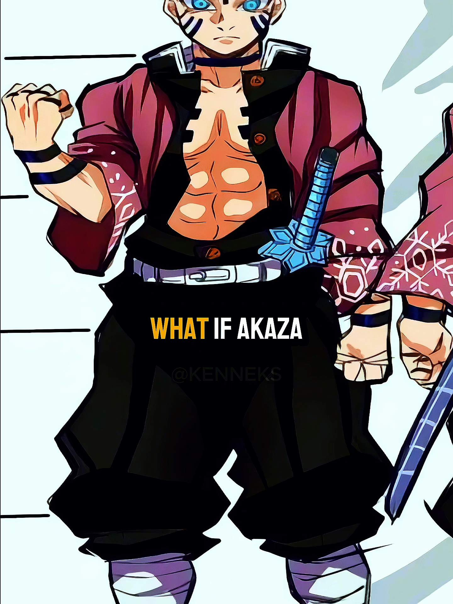What if Akaza had become a hashira instead of a demon? #fy #demonslayer #infinitycastle #animeedit