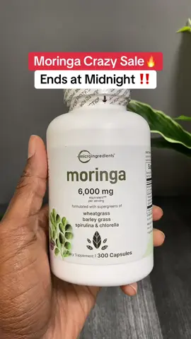 #microingredients #moringa Low stock alert - this TikTok Shop find won’t last.  #TikTokShopCreatorPicks #TikTokShopBlackFriday #TikTokShopCyberMonday    Made for women 35 to 45, 45 to 55, and 55+ who are tired of products that don’t work. *Disclaimer: Prices, sales, coupons, discounts are accurate at the time this video is posted and may vary afterwards as the Seller and TikTok may regularly change their limited-time promotions. Check the product page for the most current price. Free shipping, sale prices, and TikTok coupons may vary by account. Whatever items and quantities are in your cart at checkout is exactly what you will receive. 