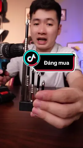 Bộ mũi khoan vít PH2 từ tính, chống mài mòn #giangphukien #muivitchongtruot #muivittutinh 