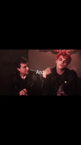 Blah #frerard #frankiero #mychemicalromance #gerardway #xybca 