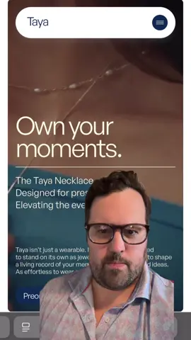 Taya, the luxury AI wearable! #ai #artificialintelligence #Tech #startup #ainews 