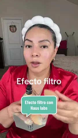Porque una base que no sea pesada es lo que necesitamos las pieles maduras y las de piel grasa#makeup #maquillaje #fundation #hauslabsfoundation #efectofiltro 