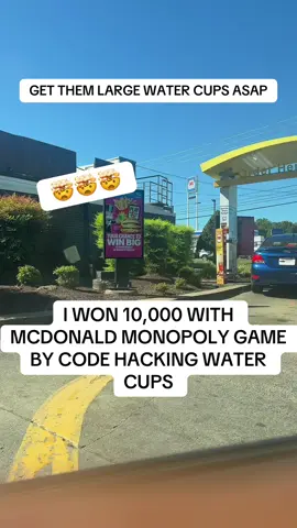 I won 10k at McDonald #fypシ #fypシ゚viral #fypage #blackcommunitytiktok #mcdonalds #monopoly #code #hacker #gamechanger #scratchoffticket #trendingvideo 