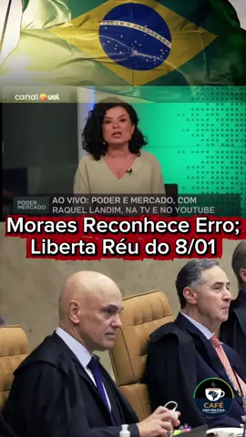 Moraes Reconhece Erro; Liberta Réu do 08/01 qual tua opinião? ❤️curti  💬Comenta  📲compartilha  ##alexandredemoraes #anistia #stf #bolsonaro #eduardobolsonaro2026 
