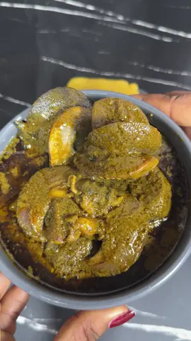 Edo black soup #foodtiktok #foryou #fypシ゚ #nigeriantiktok🇳🇬 #ghanatiktok🇬🇭 