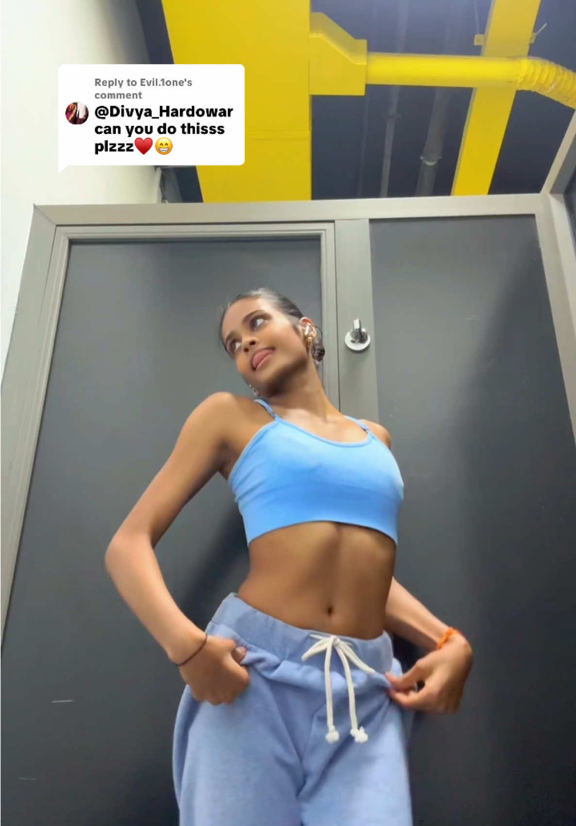 Replying to @Evil.1one That post-workout energy got me like 🤭💃  #fyp #foryoupage #dancer #goviral #mauritius🇲🇺 
