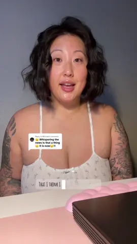 Replying to @Michael THIS JUST IN, THIS JUST IN! BREAKING NEWS. I GOT YOU, WHISPERING THE NEWS HAS BEEN DELIVERED. 📰💕 #breakingnews #asmr #whisper 😛