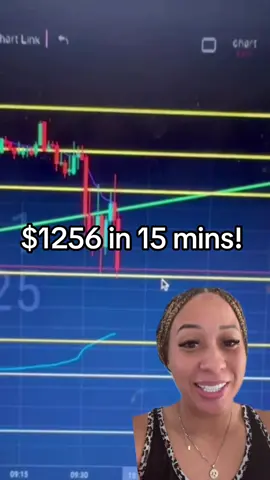 One and DONE! $1,256 in 15 mins on the futures market today!!  Listen, people who invest in other things, more power to you! 🎯But I love futures because we make money when the market is going up and when the market is going down. This right here alone, will make you a millionaire!! 🏃🏃 #futurestrading  #trading  #daytrader  