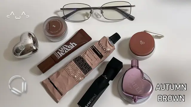#brown #autumn #秋 #가을 #kcosmetics