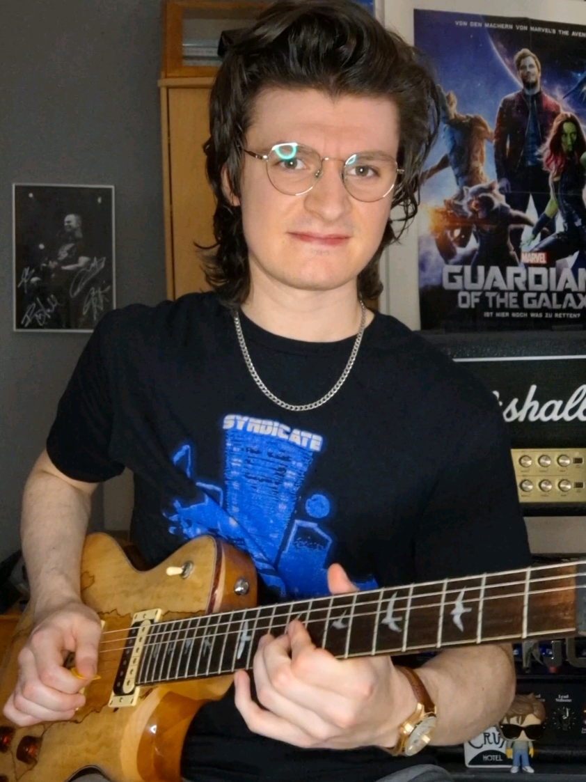 Time to share with you one of the coolest song intros that you perhaps haven't even heard yet! :D The song is called Ralphie and it's one of my absolute favorites by @postanimalmusic . I have a major soft spot in my heart for that intro especially! It's one of the standout moments of the song and as such definitely one of my favorite parts of the track! The harmonies kinda remind of the Allman Brothers in a way, like a high adrenaline version of Jessica perhaps. I mainly focused on Javi's part, as that's the more prominent of the two but since I couldn't leave Matt's part out, I included it in the upper half every now and again! Gearwise, we're pretty much back with the same rig I used for my last Post Animal cover: Paul Reed Smith SE Tremonti Custom, paired with the Solodallas SVDS Boost and the Engl Artist Edition. One difference though is the addition of the fantastic compressor that is the Phi v2 by Crazy Tube Circuits! I have it set pretty subtle (low ratio, medium attack, fast release and only blended in the compressed signal a little under 50%), but it's incredible how you can still feel its magic while playing! Haven't really been able to put the guitar down since the Phi found it's way onto my pedalboard🥳 All in all I'm really happy with how this cover turned out, hope you all enjoy it as well!  Gear:  Paul Reed Smith SE Tremonti Custom,  TC Electronic Sentry,  Crazy Tube Circuits Phi v2 Compressor,  Solodallas SVDS Boost,  Engl Artist Edition Blackout 100,  Suhr Reactive Load,  Two Notes Opus  #postanimal #steveharrington #guitarriff #joekeery #djo