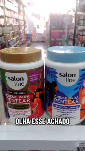 💜🍉 Promoção Salon Line imperdível! 2 cremes de pentear de 1kg — hidratação, definição e cheirinho incrível 😍 🛒 Disponível no TikTok Shop — corre garantir o seu! #SalonLine #CabelosPerfeitos #CabelosHidratados #CremeDePentear #TikTokShop 