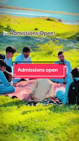 Admissions open #tikto #fyp #ti 