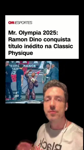 O Brasil fez história! 🇧🇷🎉 Um conterrâneo acaba de conquistar o Mr. Olympia e a emoção é pura! Confira os detalhes e os cortes exclusivos de @tiohuli! #MrOlympia #OrgulhoBrasileiro 