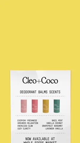 Which scent are you picking up at @Whole Foods Market? 🌿✨ There’s one for every mood, find your match!   #WholeFoodsMarket #CleanDeodorant #NonToxicLiving #NaturalThatWorks #BetterChoices 