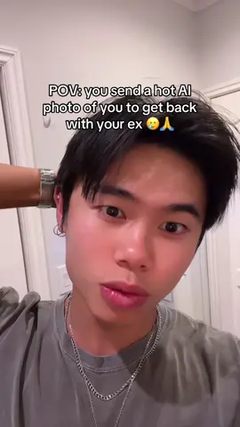 I need her back. Hopefully this makes her change her mind #gf #ex #prank #ai #asian