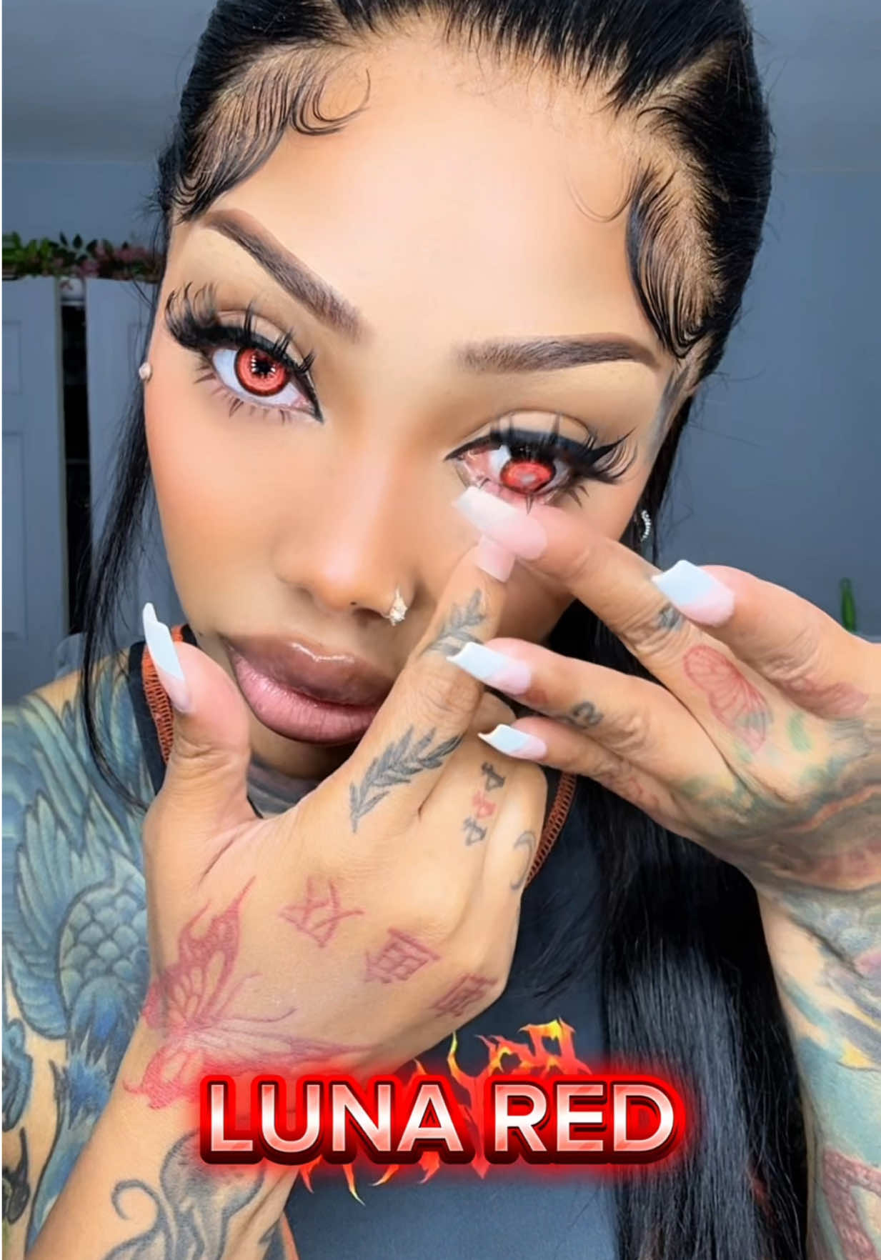 ✨ Unboxing my new anime-inspired contact lenses from  @haniix_official 👁💫 Steppin’ into my fantasy look with these stunning shades perfect for cosplay 🖤 Use my code NEPTHYS for $$ off your order 🪄 Which style are you feelin’ the most? 1, 2, or 3 👀💭
