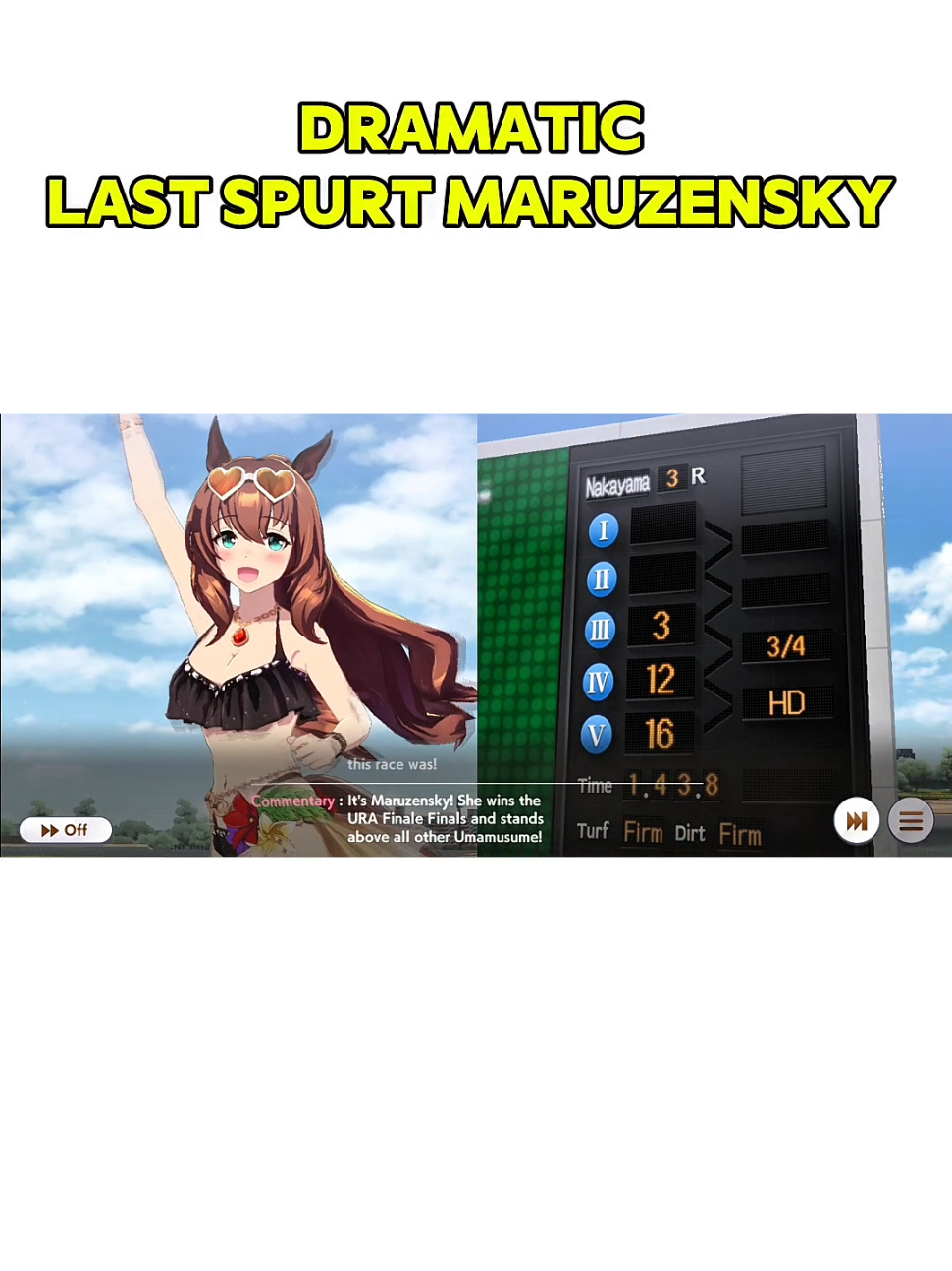 maruzensky maruzensky!!!! #umamusume 