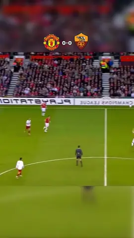 Man United vs Roma 🔥 Quarter final champions league 2007 ⚽️ #football #championsleague #manchesterunited #england #fyp 