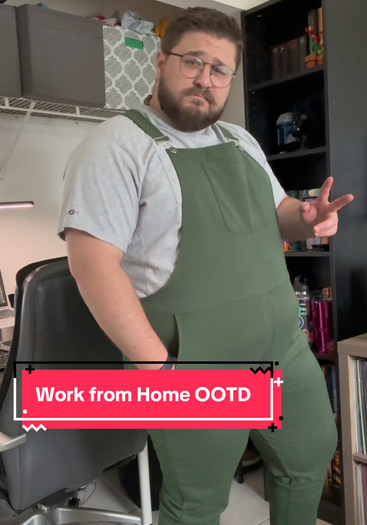 Work from Home outfit featuring @Swoveralls  Check them out! These are super comfortable  Use code INDY20 for 20% off your order