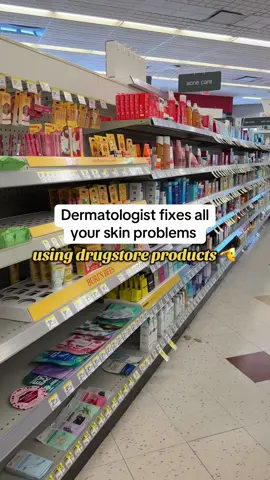 Easy peasy (Not medical advice). But drugstore shopping can be effective and affordable 🫡 #drugstoreskinscare #crepeyskin #techneck 