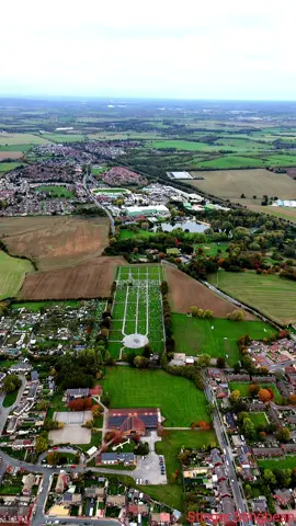 just a high up view over Hemsworth 
