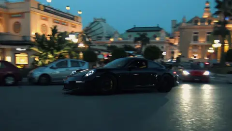 Porsche has the most beautiful hood #porsche #monaco #luxurycars #fyp 